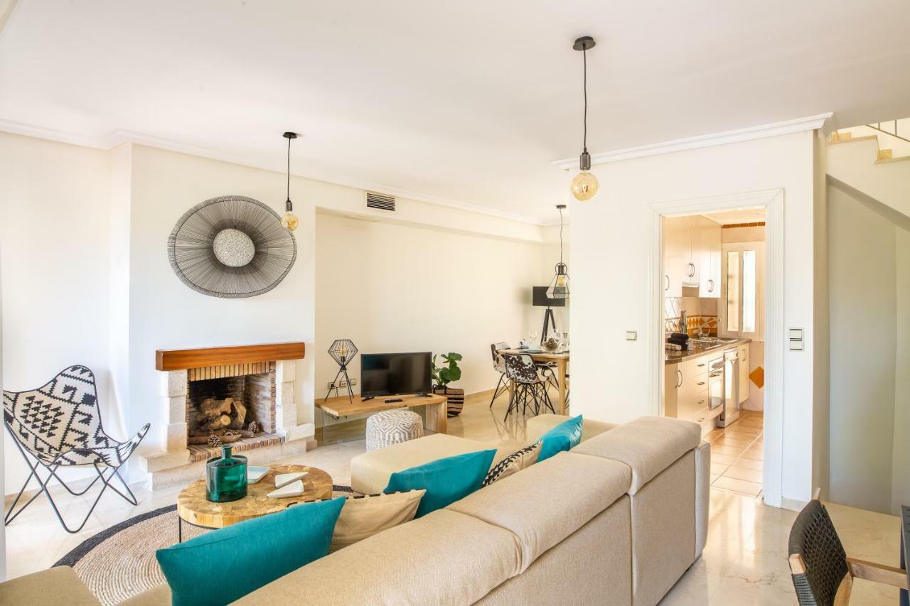 Stylish Townhouse In Beachfront Complex Marbella Esterno foto