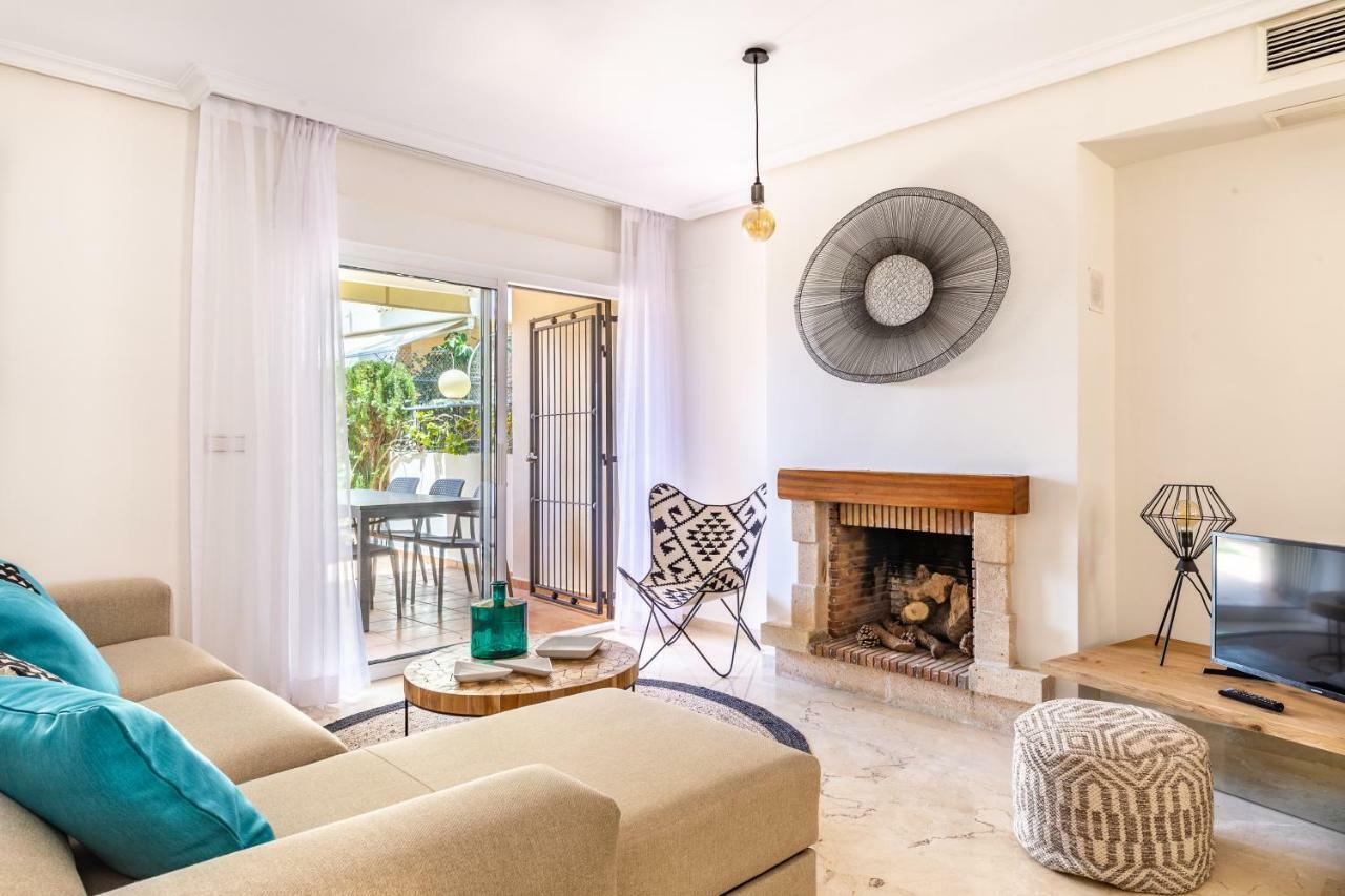 Stylish Townhouse In Beachfront Complex Marbella Esterno foto